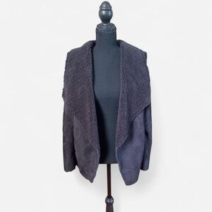 Bit & Bridle Charcoal Teddy Jacket